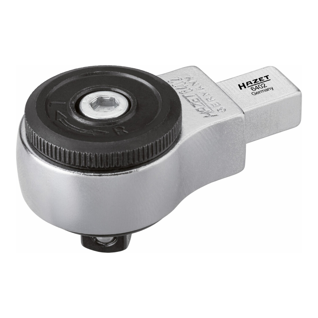 Hazet Attache mâle à cliquet réversible 6402 ∙ Carré femelle 9 x 12 mm ∙ Carré massif 10 mm (3/8 pouce)