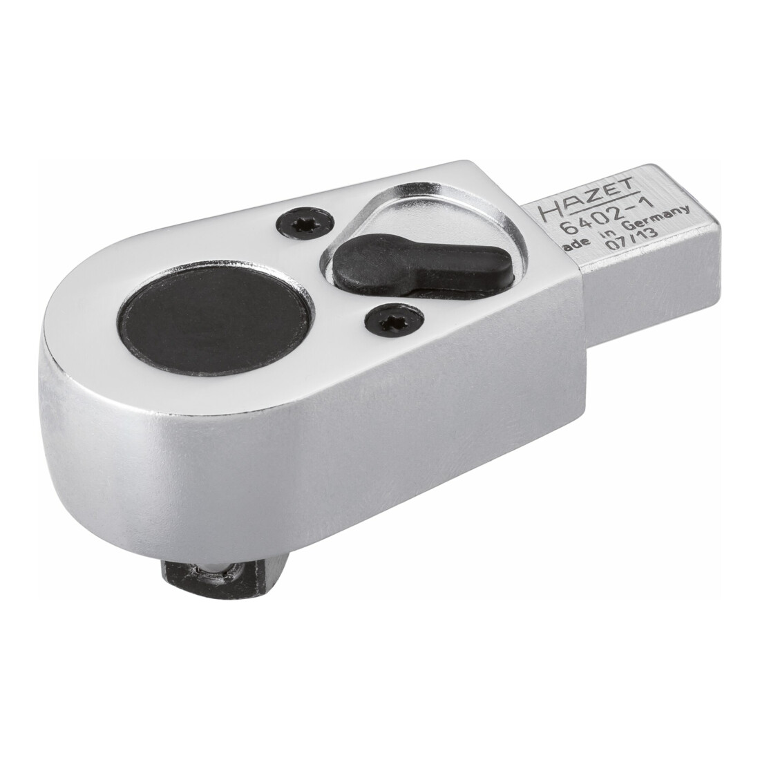 Hazet Attache mâle à cliquet réversible 6402-1 ∙ Carré femelle 9 x 12 mm ∙ Carré massif 10 mm (3/8 pouce)