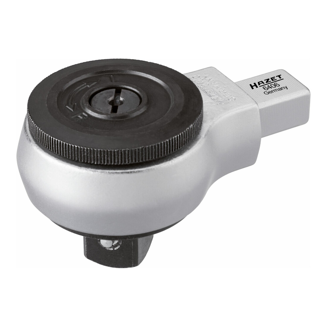 Hazet Attache mâle à cliquet réversible 6406 ∙ Carré femelle 14 x 18 mm ∙ Carré massif 20 mm (3/4 pouce)