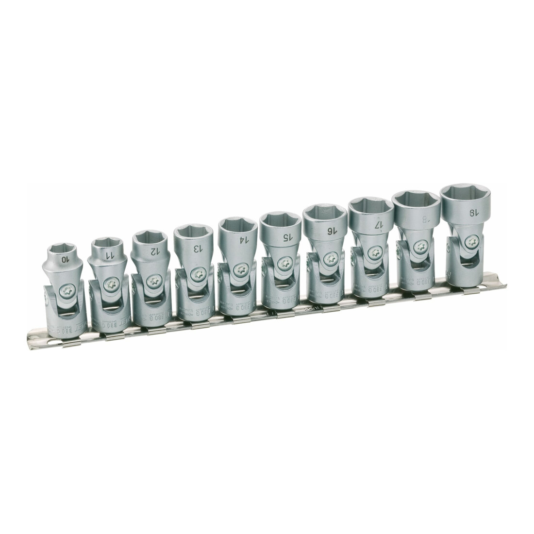 Hazet Jeu de douilles articulées à 6 pans 880G/10H
