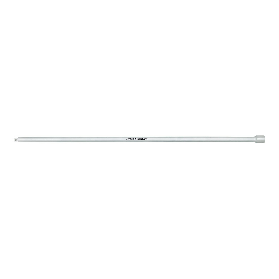 Hazet Pièce de réduction 958-28 ∙ Carré creux 12,5 mm (1/2 pouce) ∙ Carré massif 10 mm (3/8 pouce)