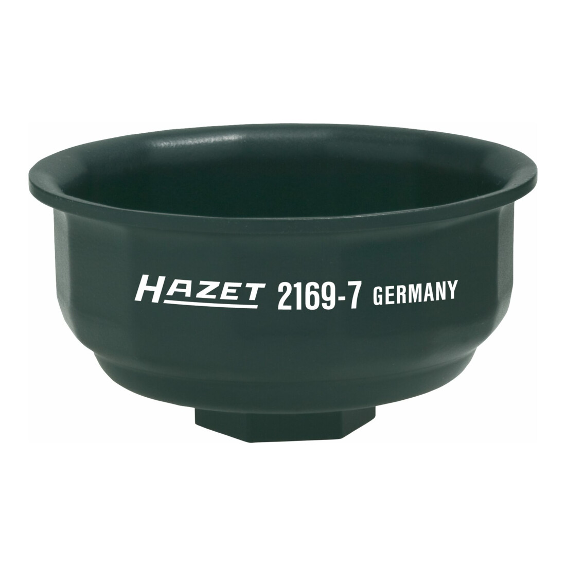 Hazet Clé pour filtres à huile 2169-7 ∙ Carré creux 12,5 mm (1/2 pouce) ∙ Profil à 14 pans extérieurs