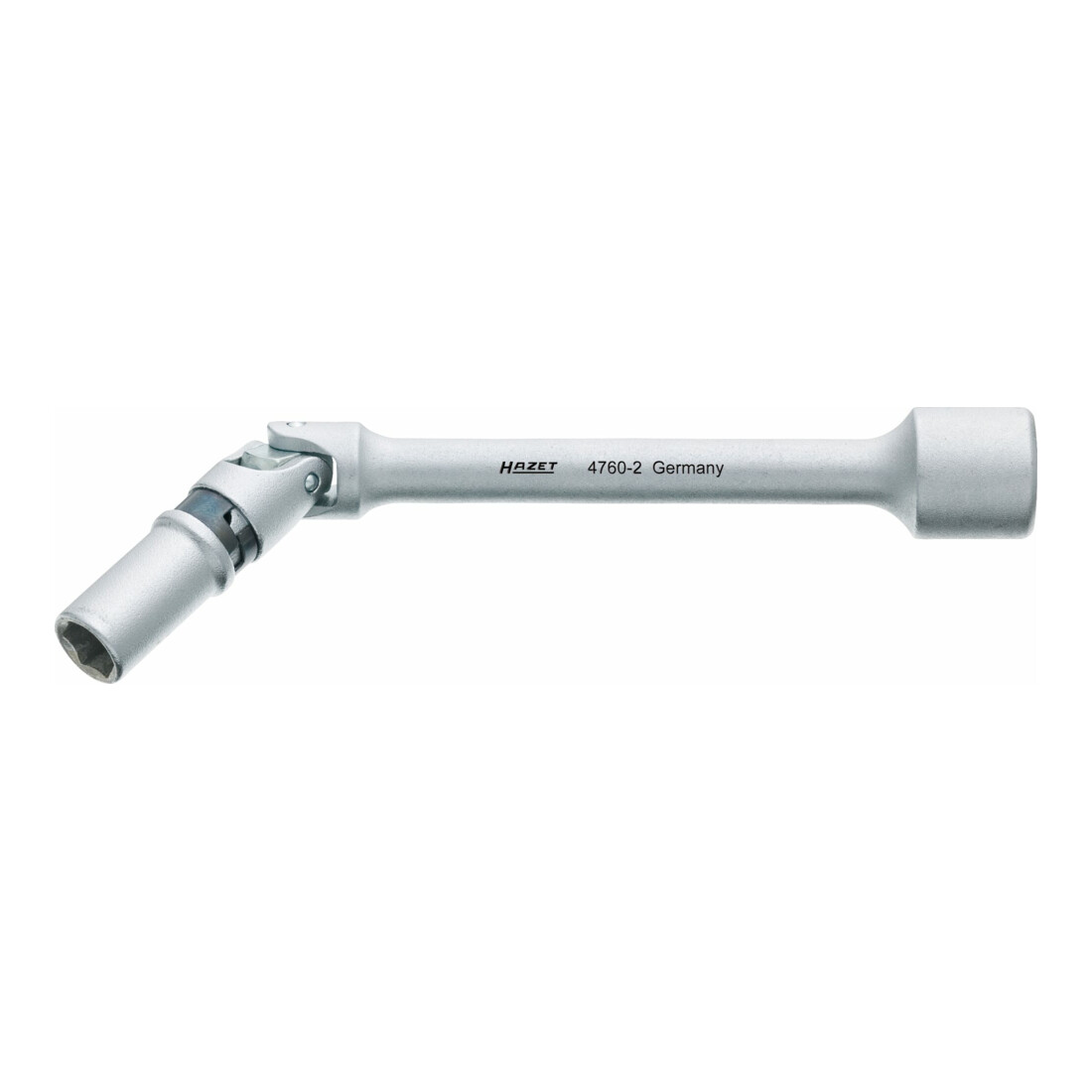 Hazet Clé pour bougies de préchauffage 4760-2 ∙ Carré creux 10 mm (3/8 pouce) ∙ Profil à 6 pans extérieurs ∙ 8