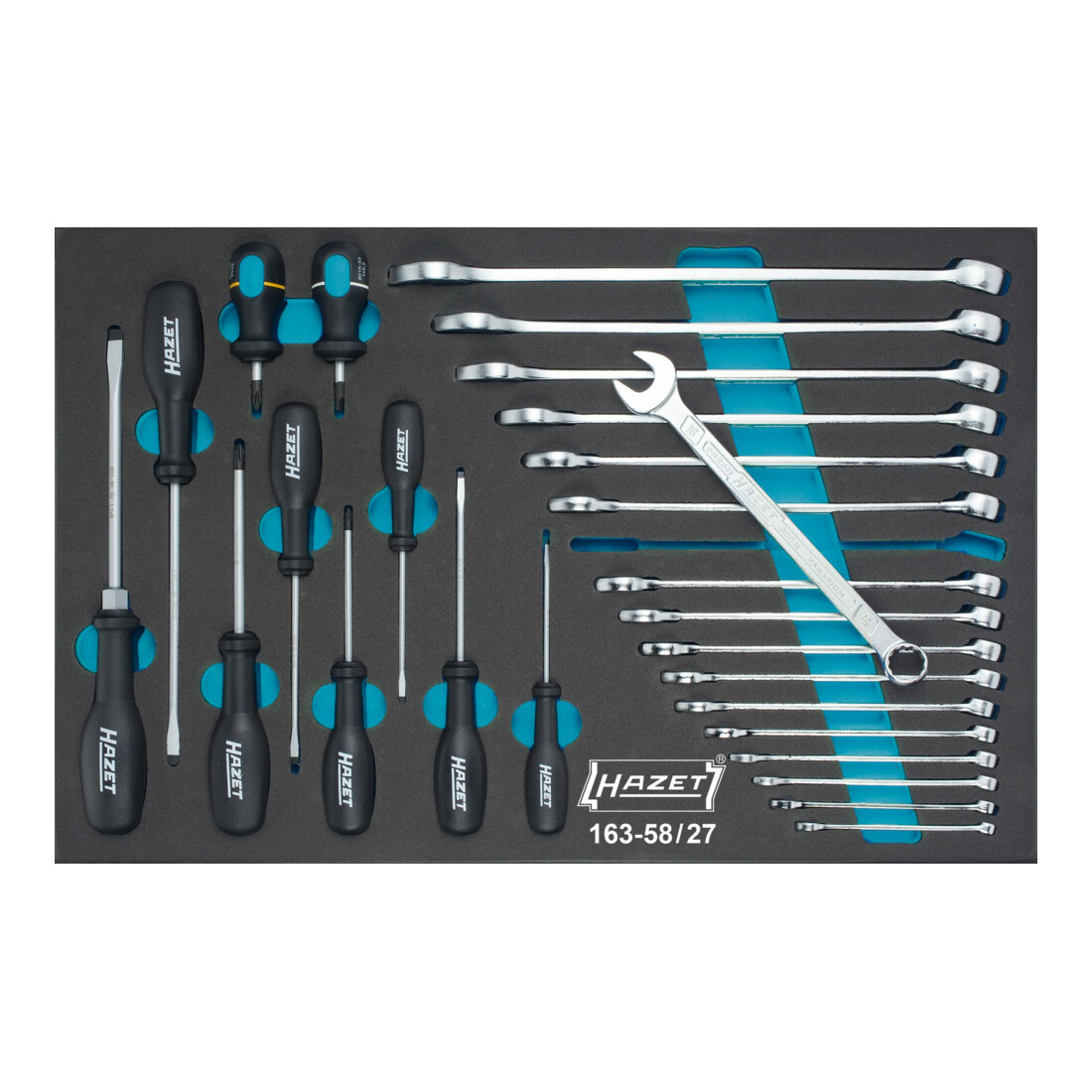Hazet Jeu d'outils · clés mixtes