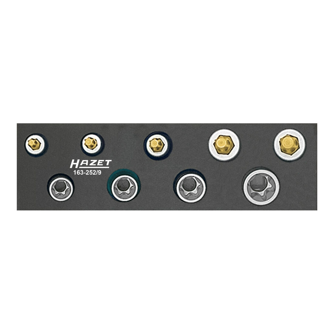 Hazet Jeu d'outils · TORX® 163-252/9