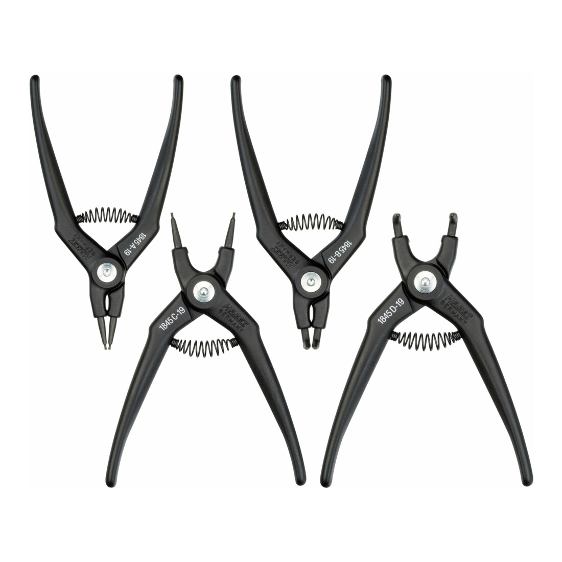 Hazet Jeu de pinces à circlips 1845/4 ∙ Nombre d'outils : 4