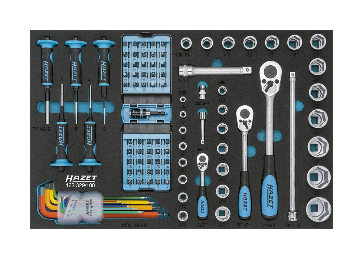 Hazet Werkzeug-Set 163-329/100