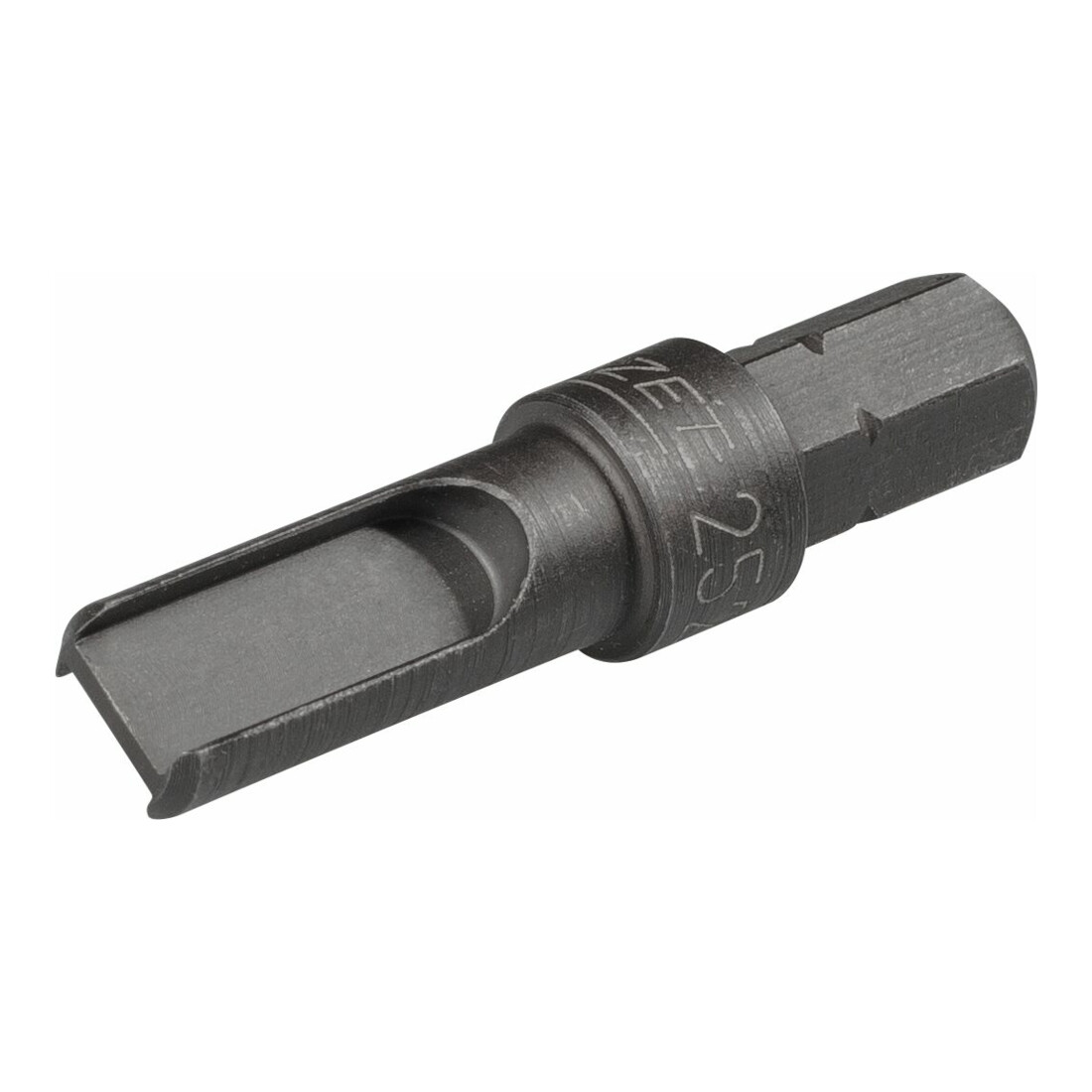 Hazet Embout-tournevis (bit) spécial pour vis de vidange d'huile VAG 2528-1 ∙ Hexagone massif 6,3 (1/4 pouce)