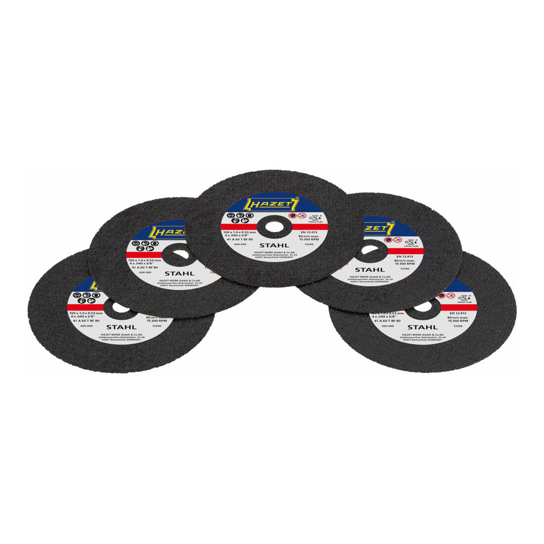 Hazet Jeu de disques à tronçonner 9033P-08/5
