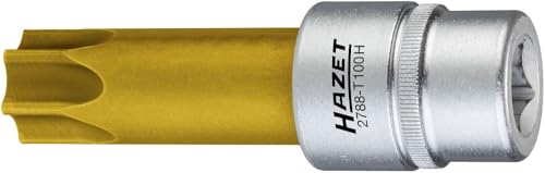 Hazet Douille mâle TX avec alésage pour régleur d'arbre à cames 2788-T100H