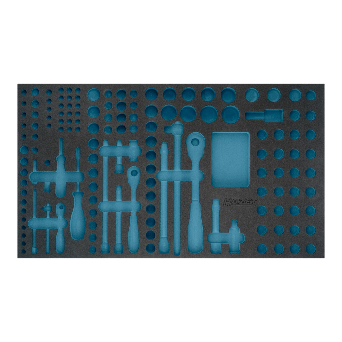 Hazet Garniture en mousse souple bimatière 163-481L