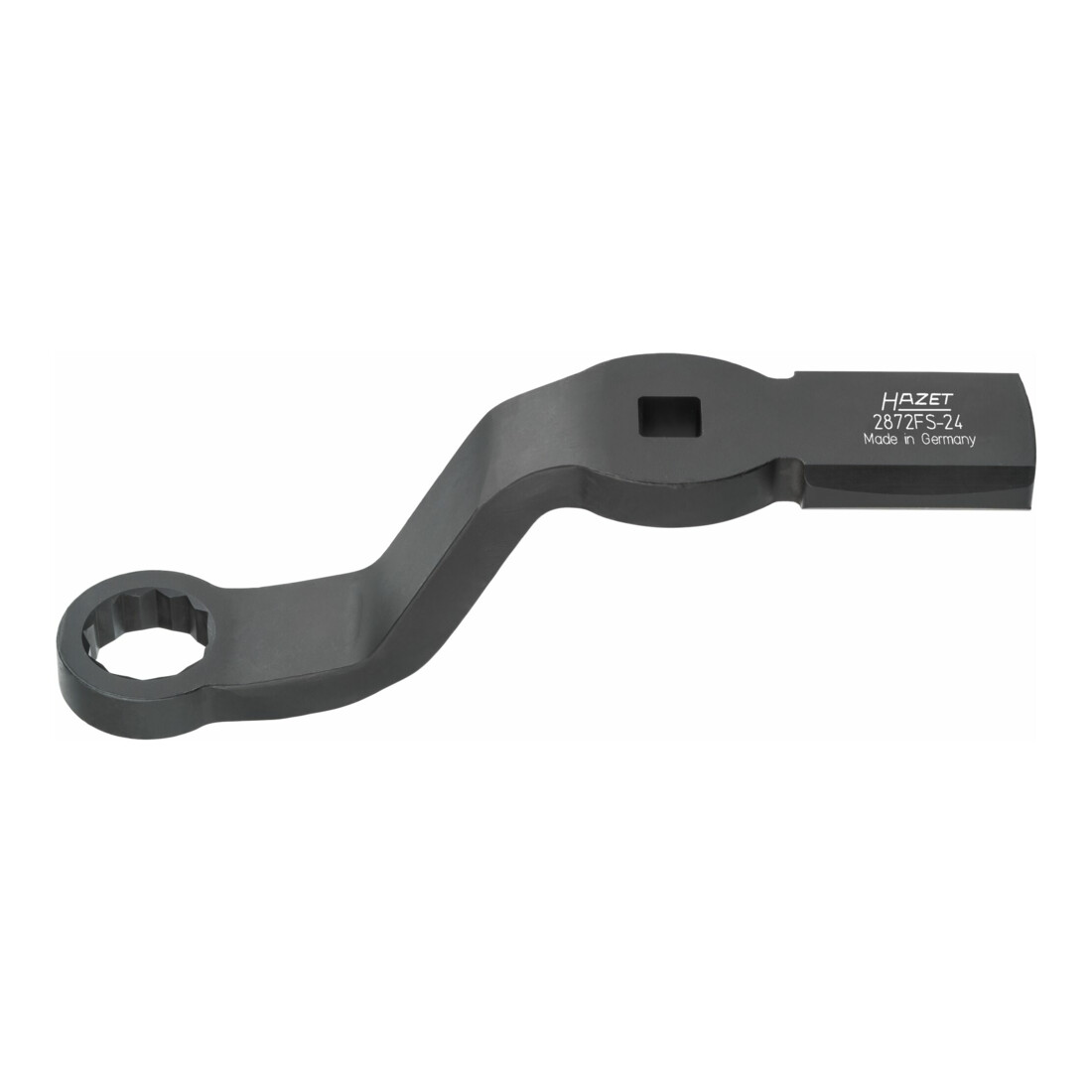 Hazet Clé polygonale à frapper à 12 pans avec 2 surfaces de frappe 2872FS-24 24 mm