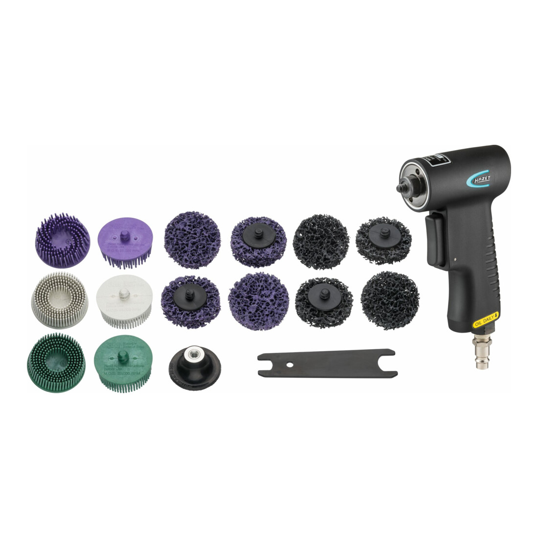 Hazet Jeu de brosses à poncer 9033-11/17