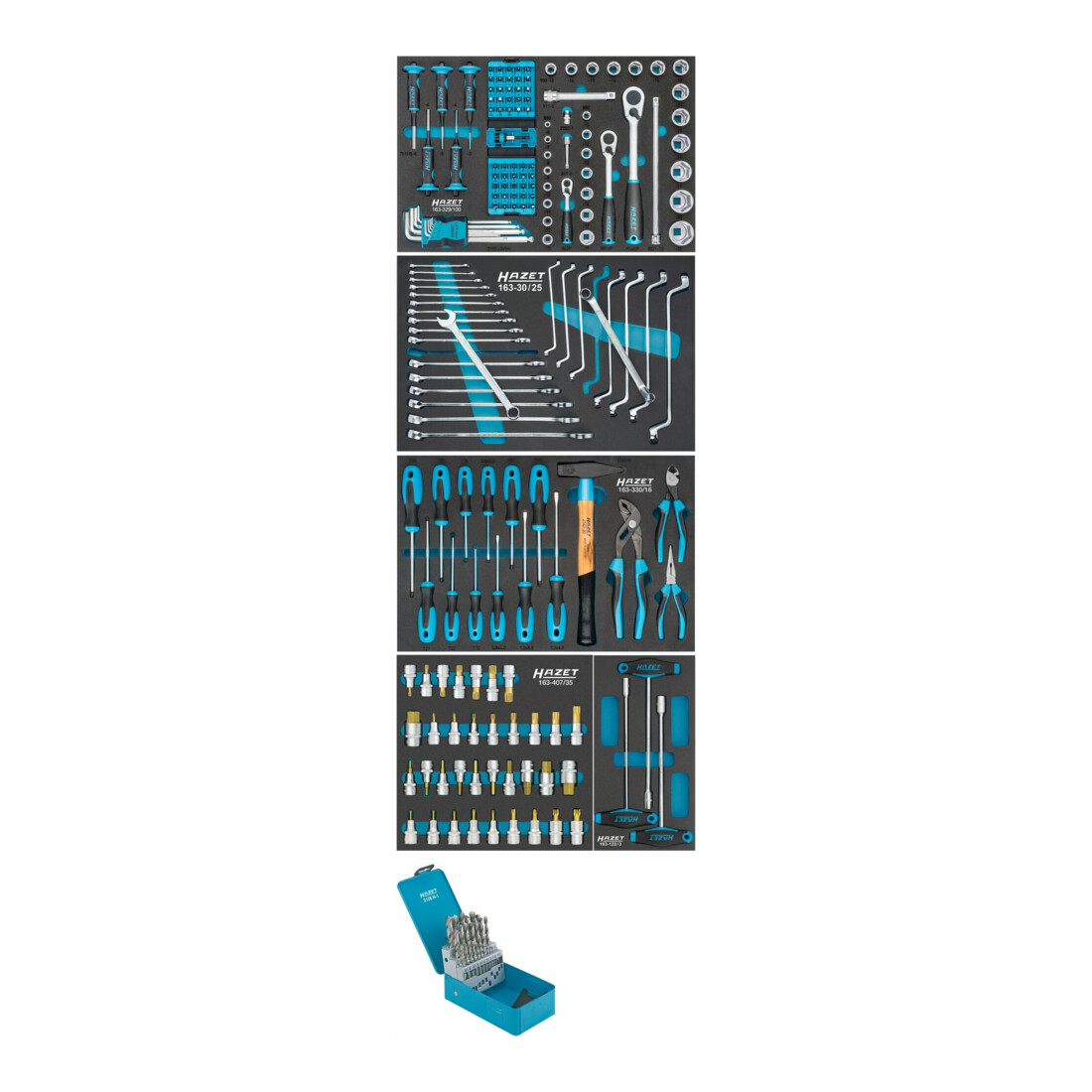 Hazet Assortiment d'outils 0-178N/204