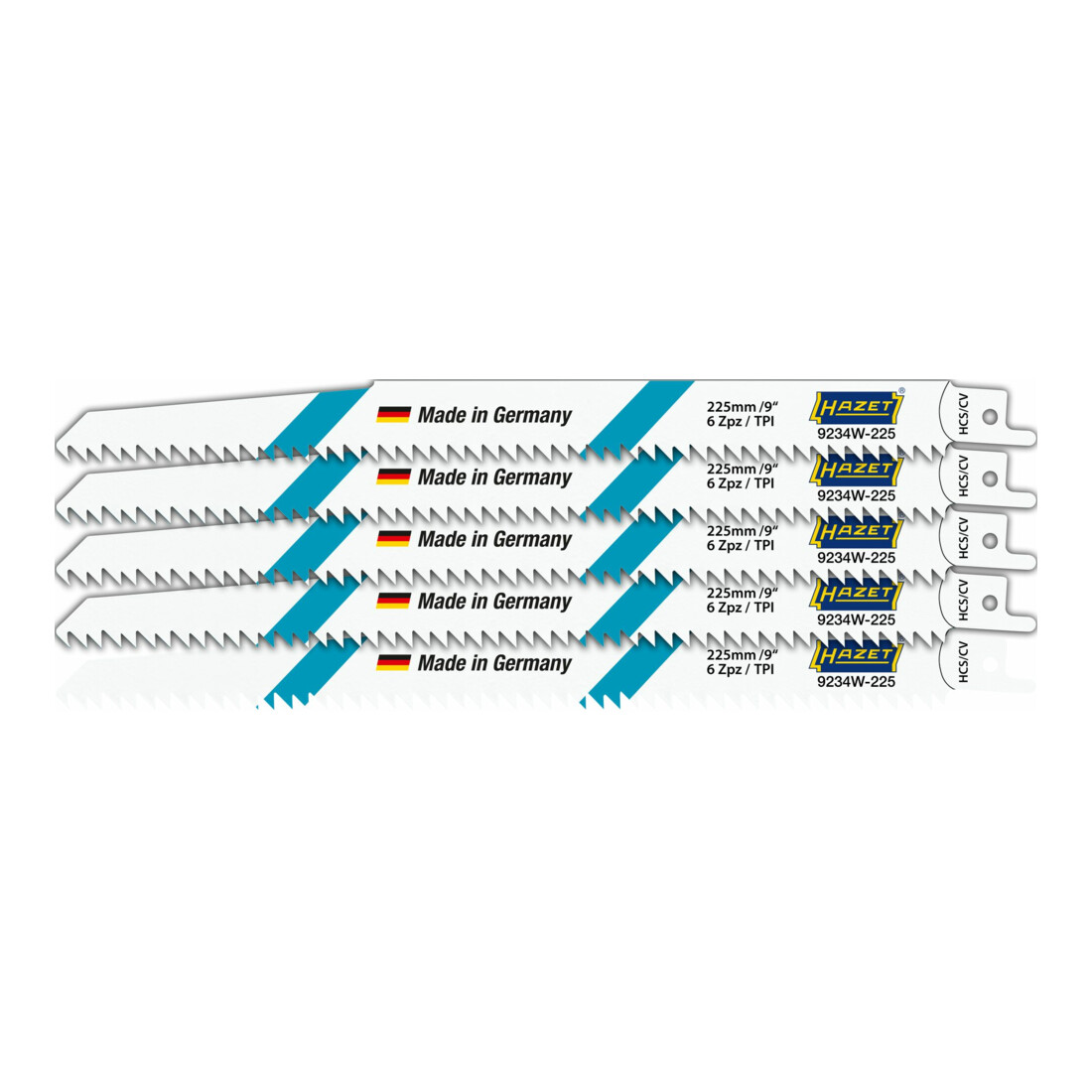 Hazet Jeu de lames de scie 9234W-225/5 : 5