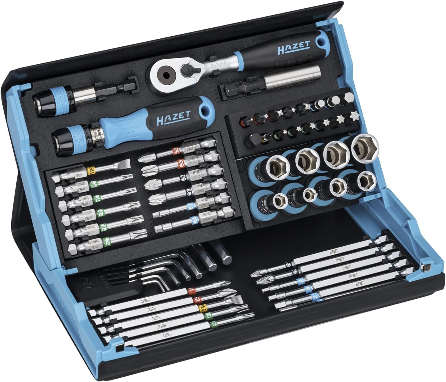 Hazet SmartCase Steckschlüssel- et Bit-Satz 2200SC-32