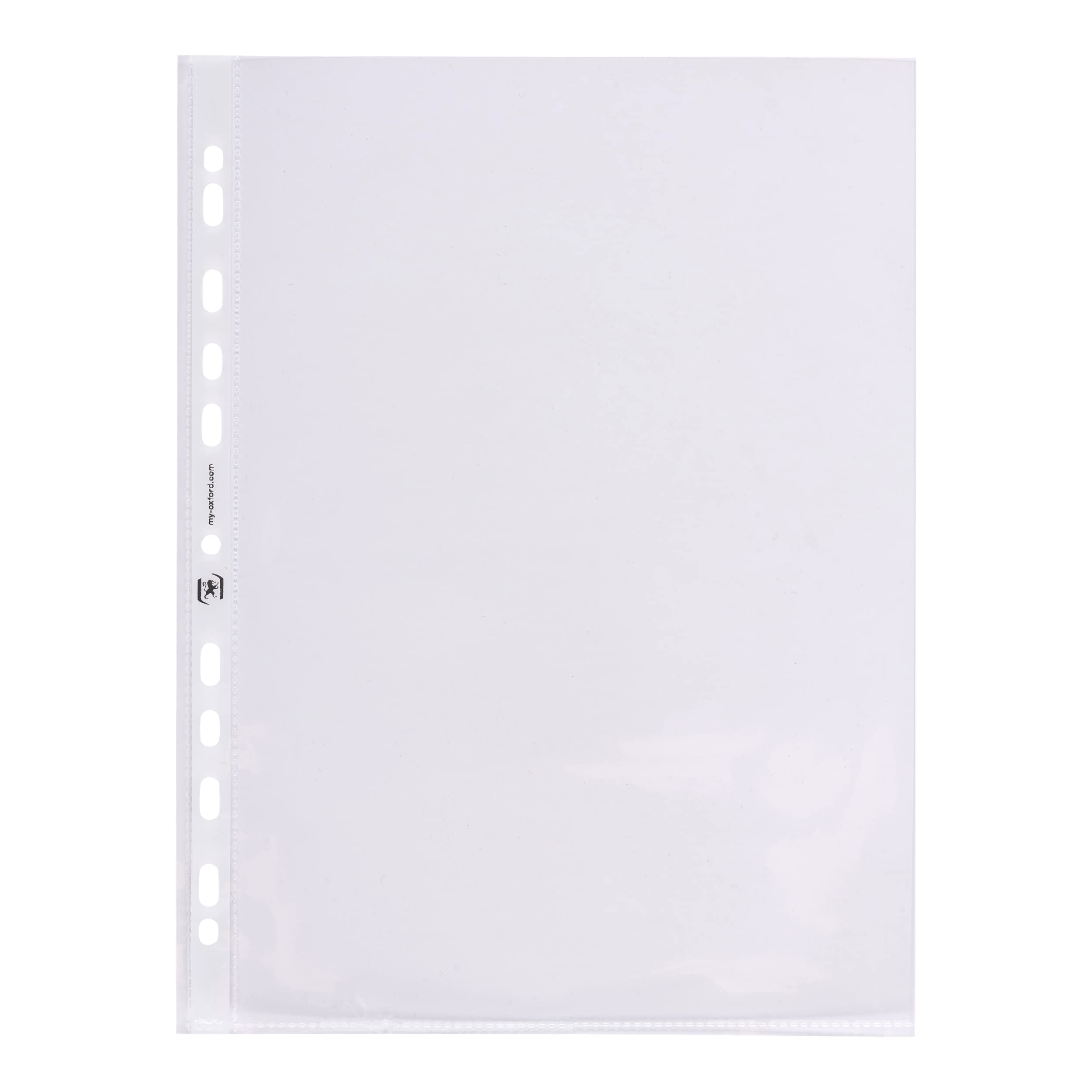 Oxford Prospekthüllen Premium A4 PP 012 mm glasklar 25Stk