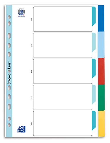 Oxford Register A4 (225 x 297 mm) 012 mm PP-Folie 10Stk