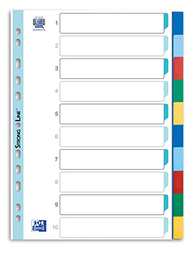 Oxford Register A4 (225 x 297 mm) 012 mm starker PP-Folie