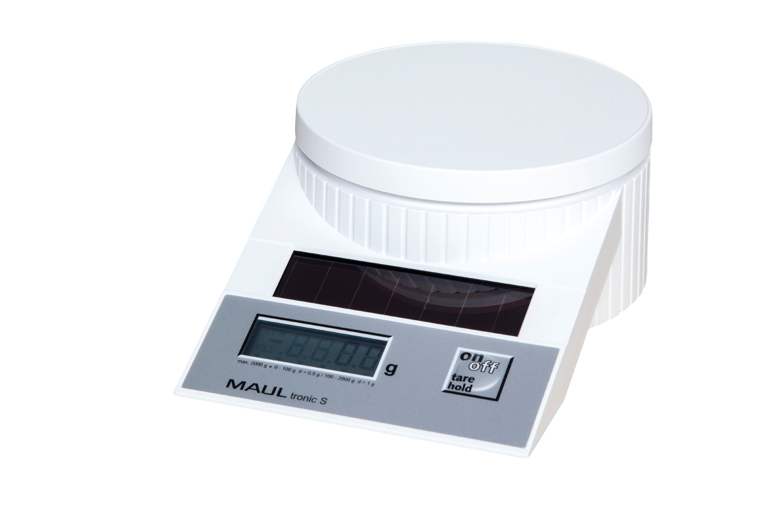 Maul MAUL Solar-Briefwaage MAULtronic S, 2000 g weiß