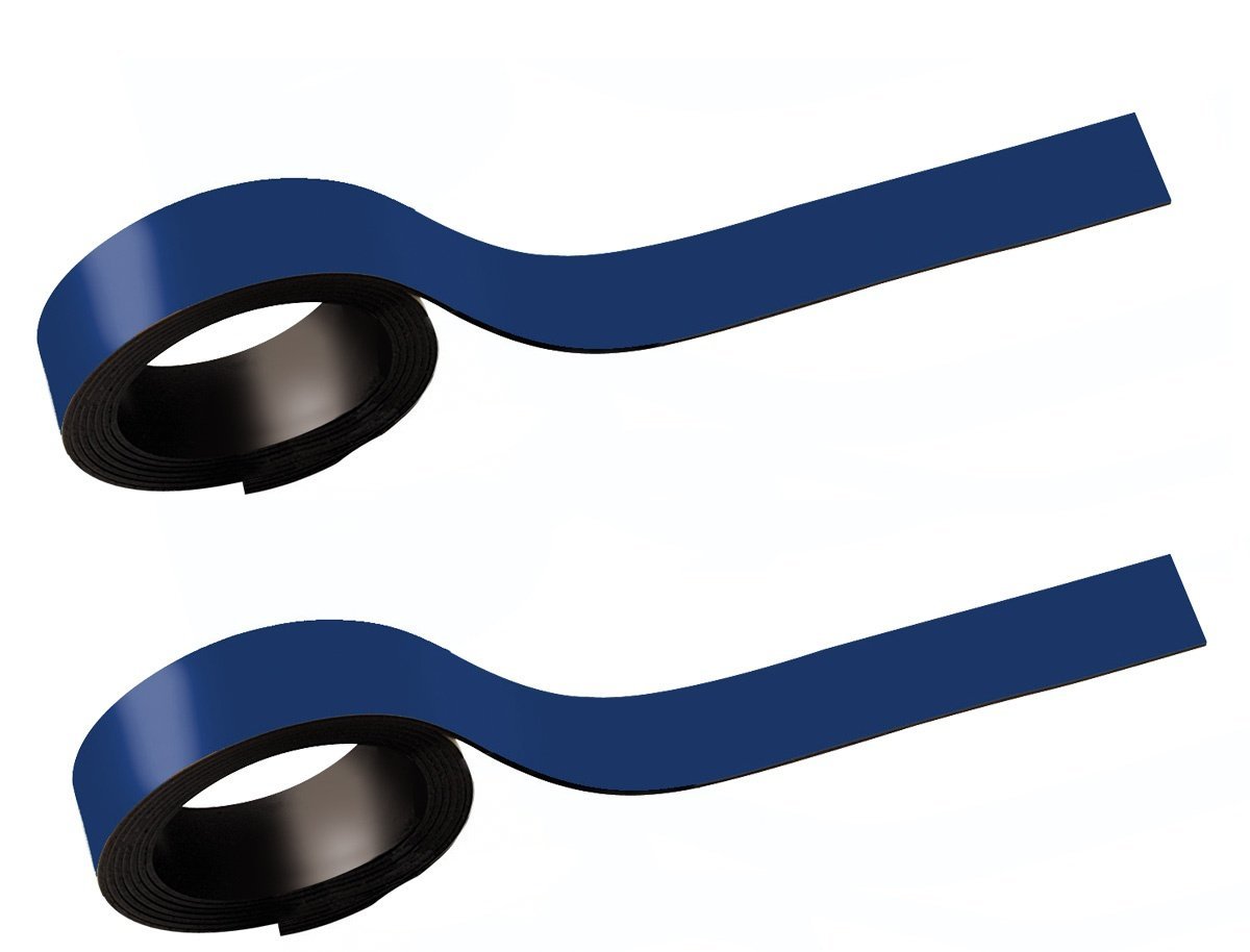 Maul MAUL Magnetstreifen 0,5 cm x100 cm, 2 St./Set blau
