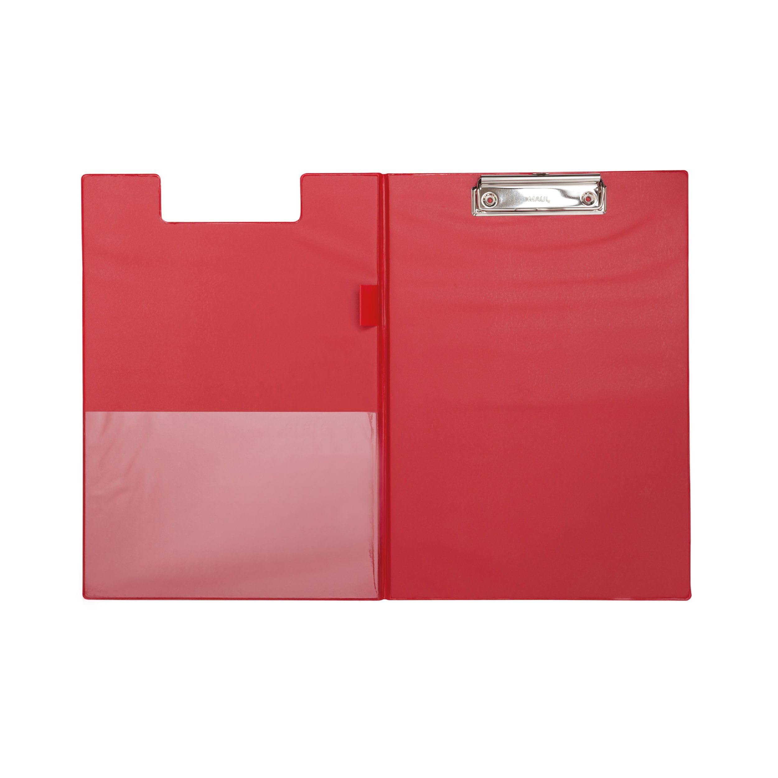 Maul MAUL Schreibmappe MAULpoly rot Folienüberzug A4