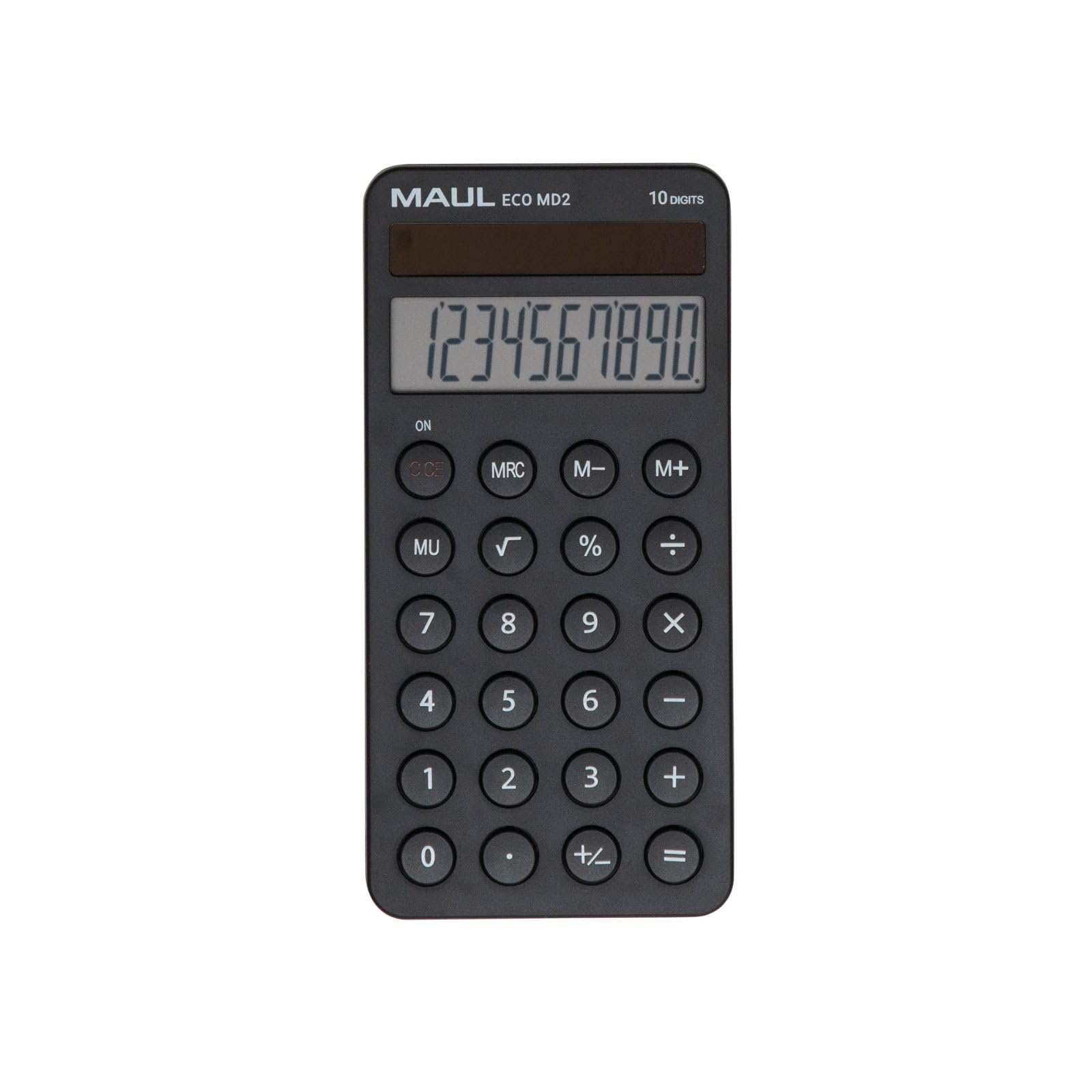 Maul MAUL Taschenrechner ECO MD 2, 10 Stellen, schwarz