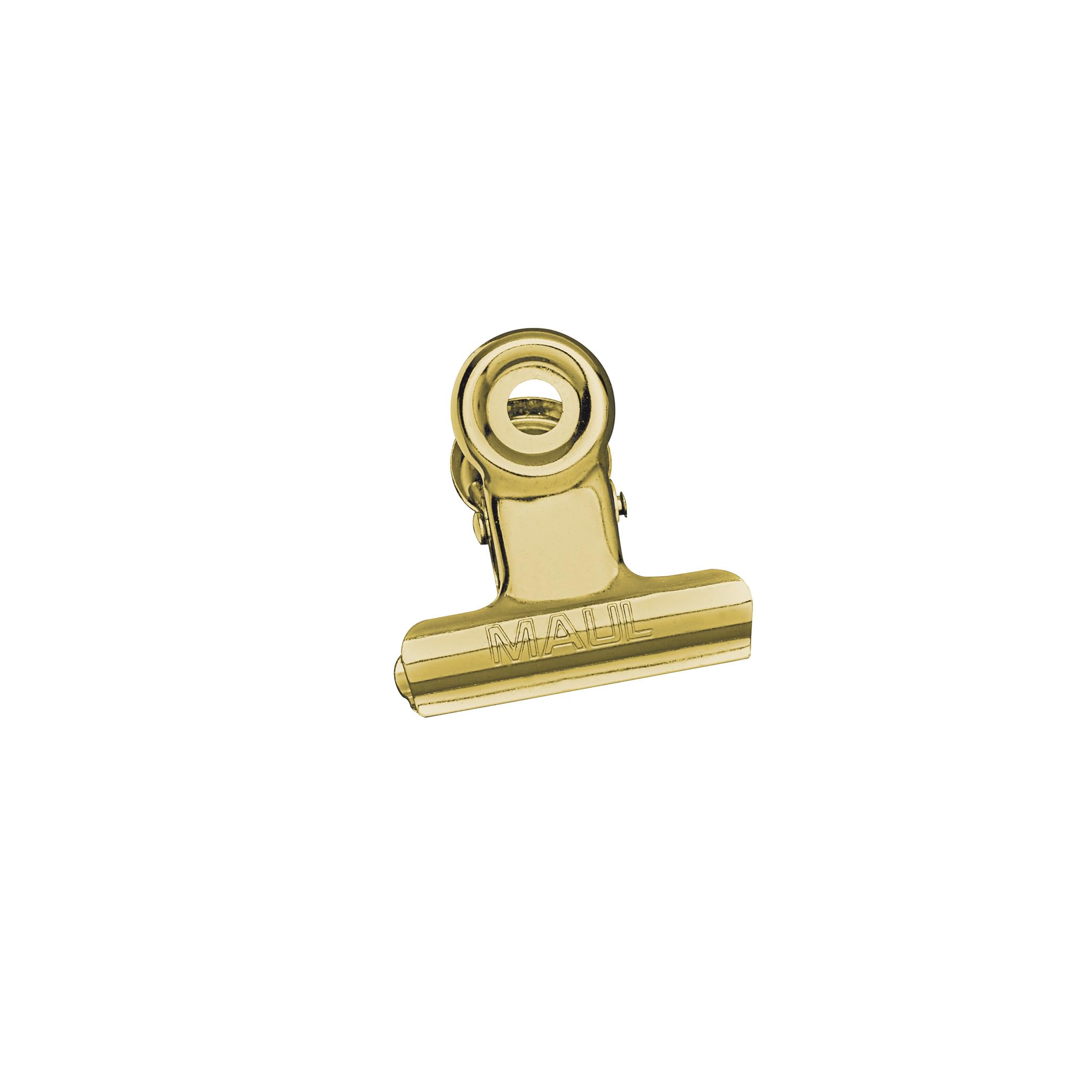 Maul MAUL Papier-Klemmer MAULstandard, Breite 30 mm, 10 St. gold