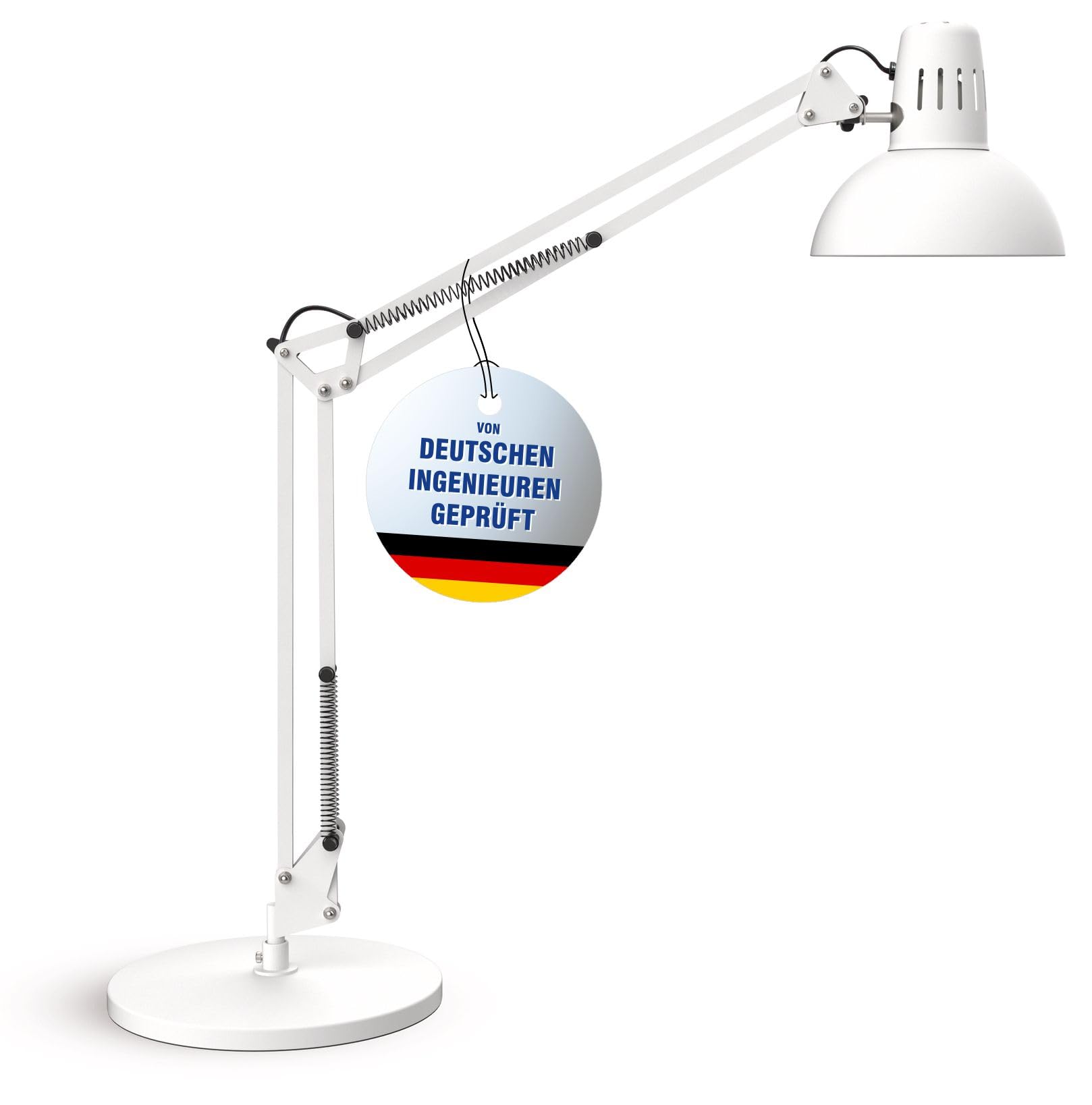 Maul MAUL Tischleuchte MAULstudy, mit Standfuß E27, weiß