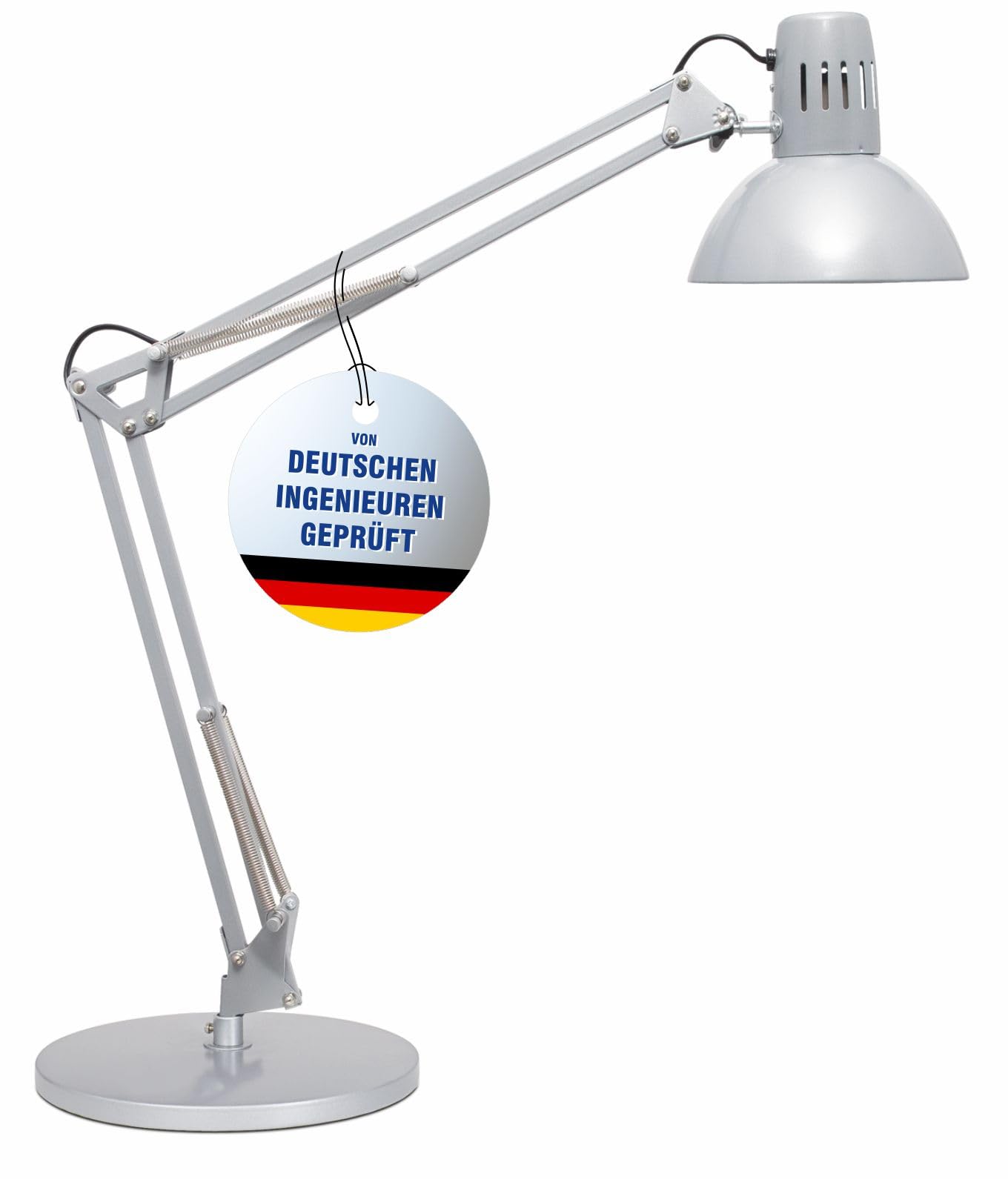 Maul MAUL LED Tischleuchte MAULstudy mit Standfuß E27, silber