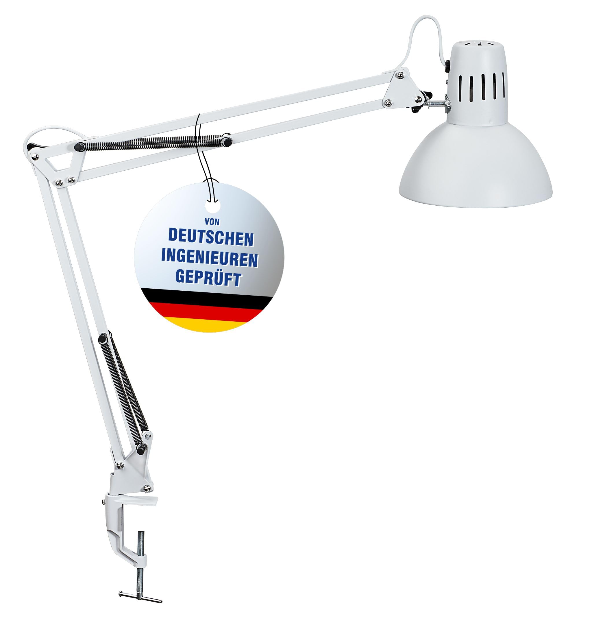 Maul MAUL LED-Tischleuchte MAULstudy Klemme E27, weiß