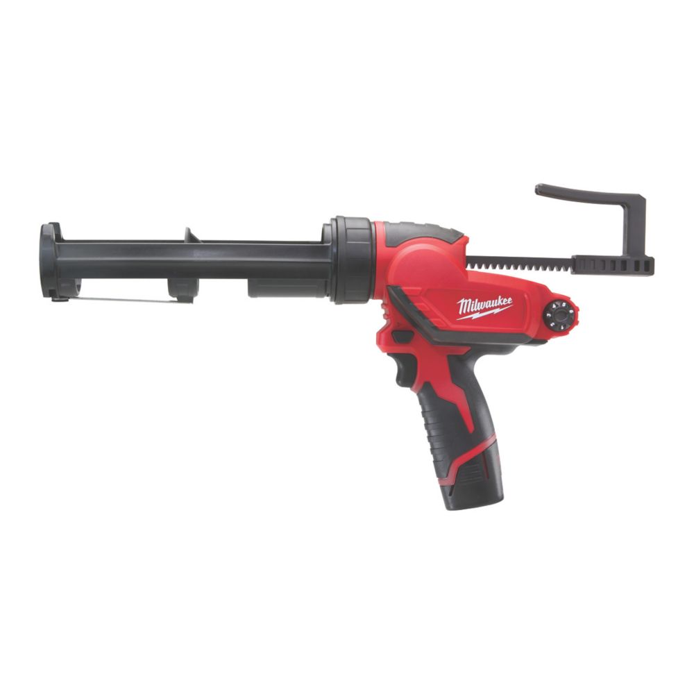 Milwaukee Pistolet à colle 12V M12 PCG 310C-0 + 1 batterie 12V 2 Ah + chargeur C12C