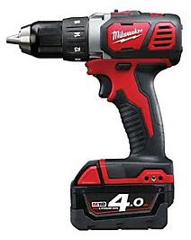Milwaukee perceuse milwaukee visseuse bdd-402c 18.0 V avec batterie sans fil 4.0 Ah