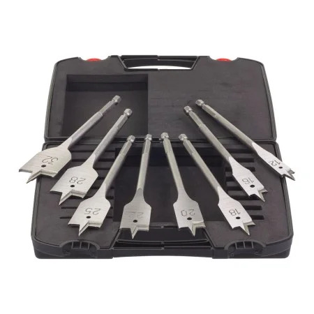 Milwaukee Coffret de 8 mèches plates Ø12-32mm bois