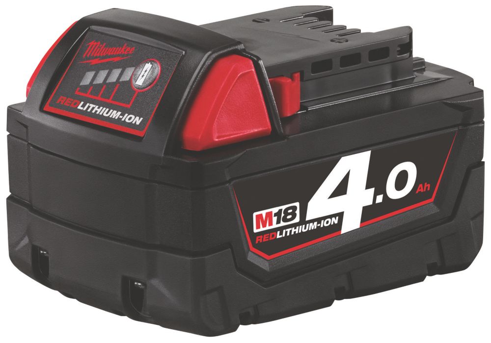 Milwaukee Batterie M18 B4 18V  Li-Ion RedLithium 4Ah