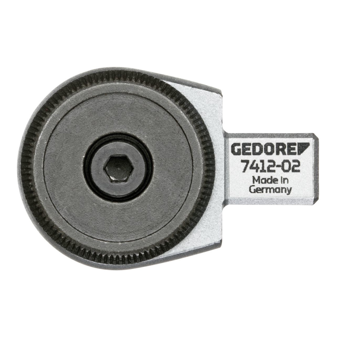 GEDORE Embout à cliquet réversible 7412-02 1/2 po. SE 9x12 mat chromé CV GEDORE
