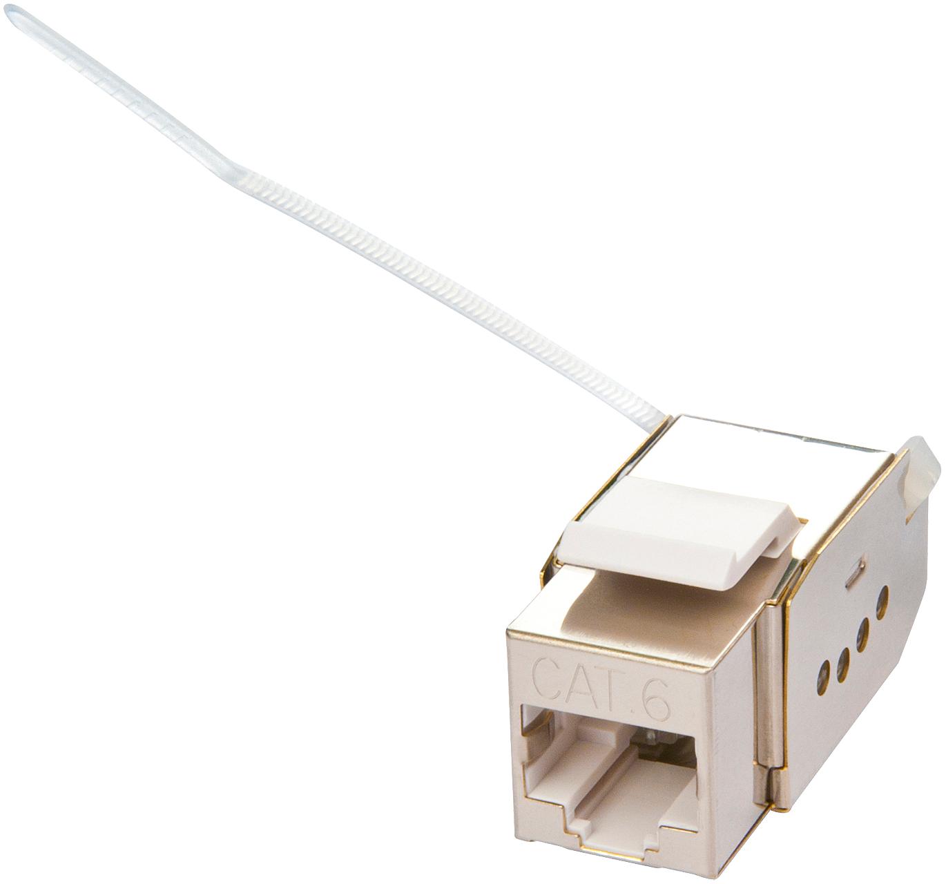 Lindy Cat.6 STP Keystone Classic toolless RJ45 STP Keystone Classic 360 degrees shielded