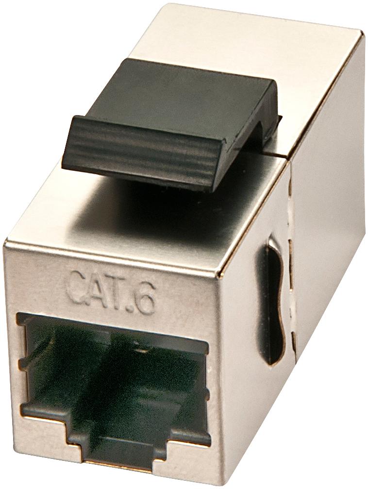 Lindy Cat.6 STP RJ45 female coupler Keystone Classic