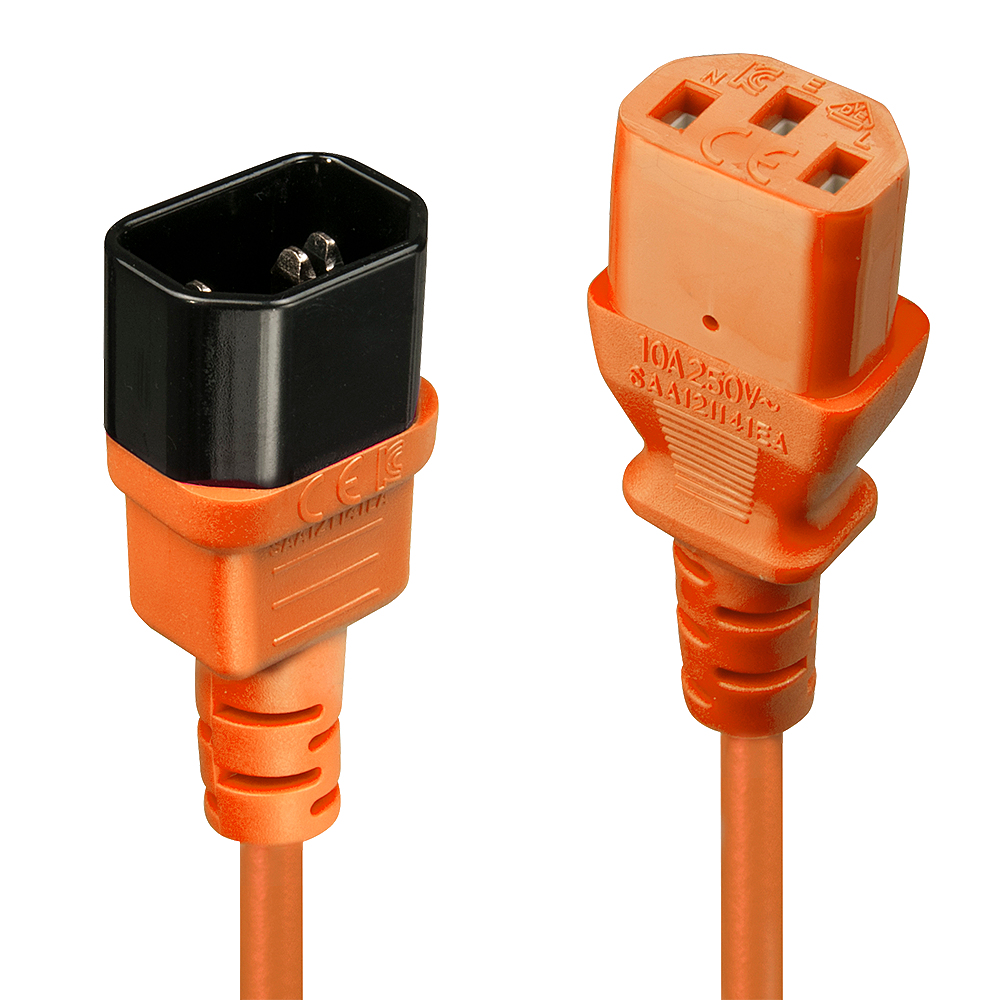 Lindy 0.5m IEC Extension Lead