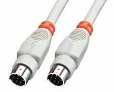Lindy 8 pol. Mini DIN Cable 2m