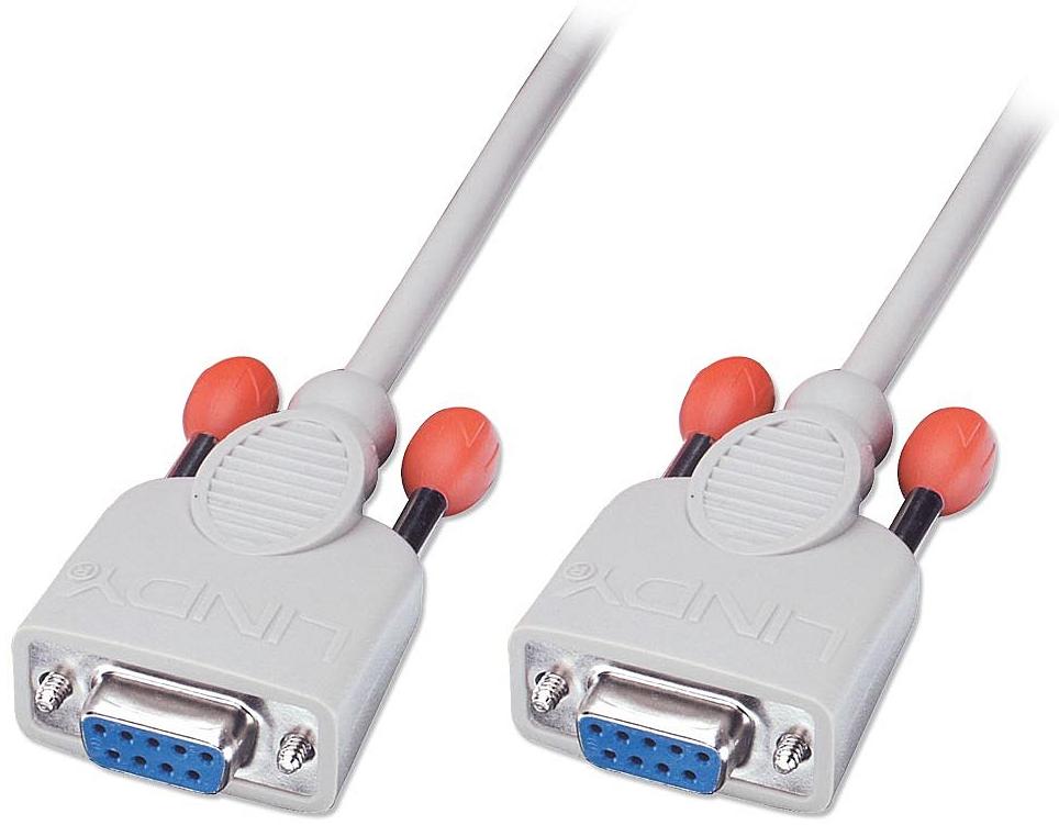 Lindy Serial Null Modem/Data Transfer Cable 9DF/9DF 2m