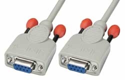 Lindy Modem Cable D9f/f 3m shed shielded