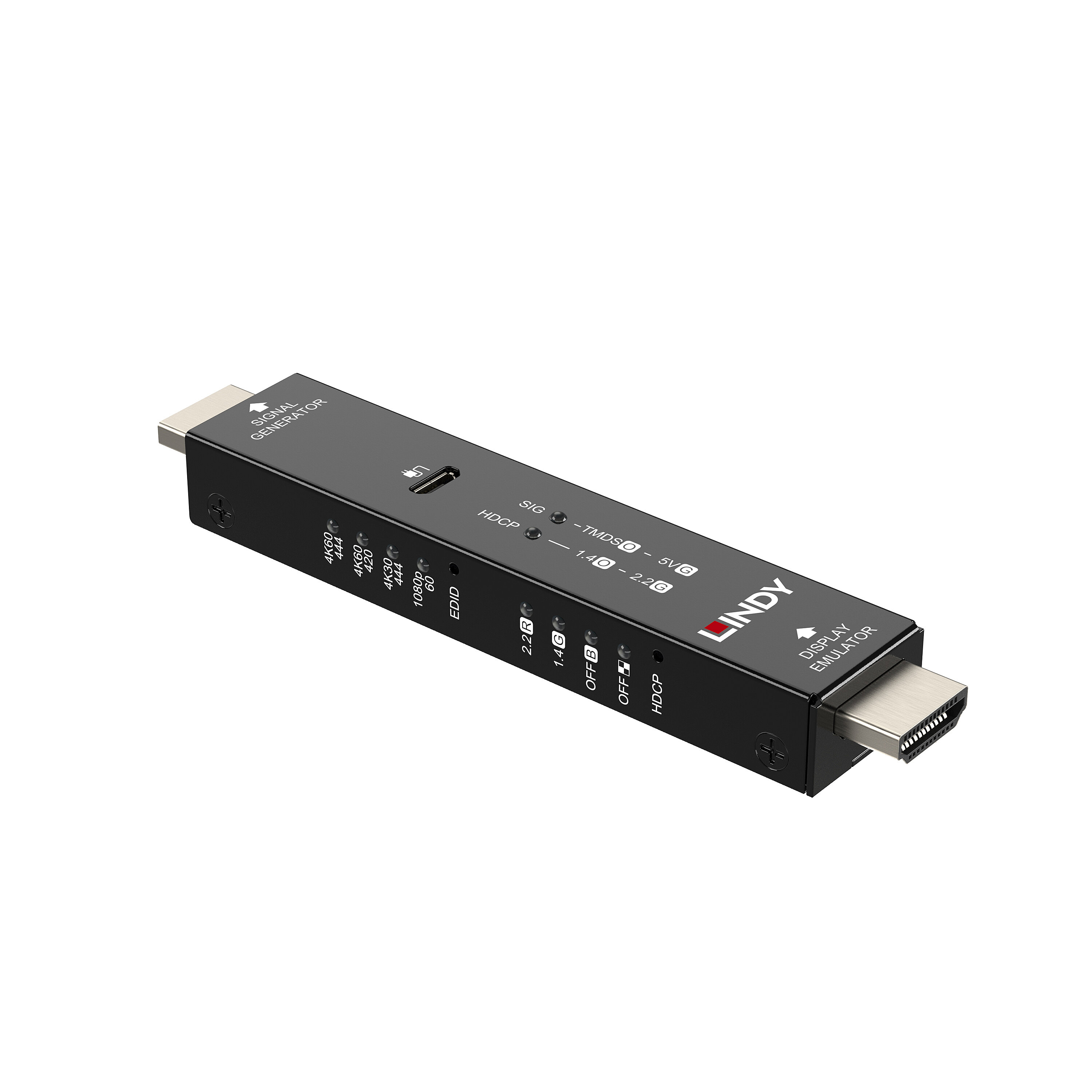Lindy Générateur de signaux HDMI 4K60 et émulateur daffichage