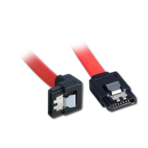 Lindy Internal SATA Latch Cable 0.5m 2x7 pin SATA plug