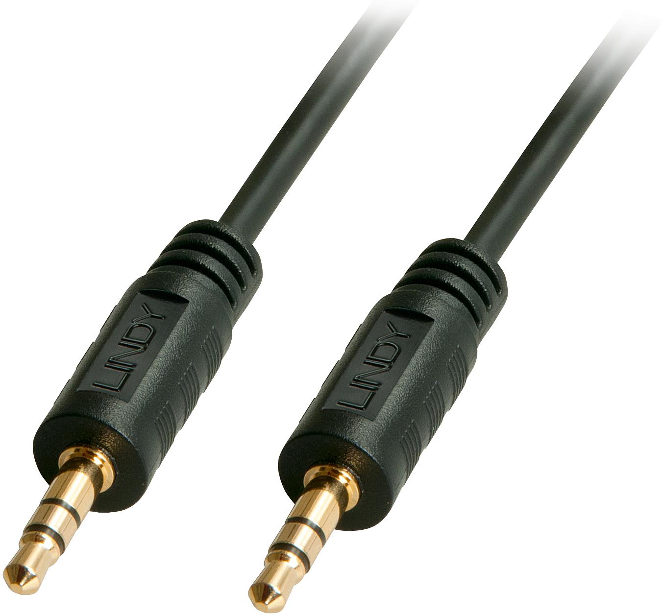 Lindy Premium Audio Cable 1m with 3.5mm Stereo Jack