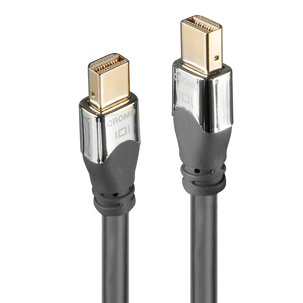 Lindy 2m Mini DisplayPort Cable Cromo Line Mini DP Male to Male