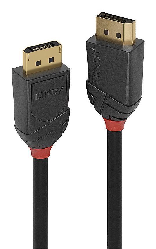 Lindy LINDY DisplayPort 2.1 54G Black Line 16K60Hz/8K120Hz    0,5m