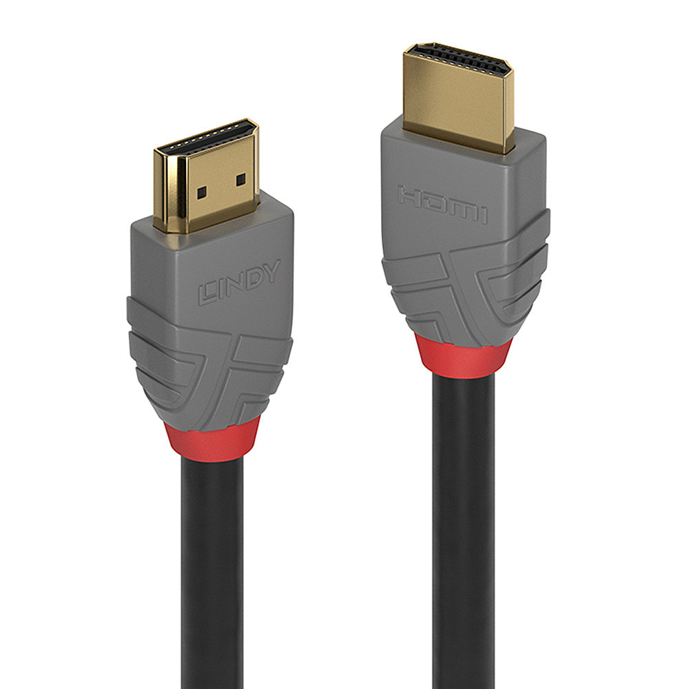 Lindy 15m Standard HDMI Cablel Anthra Line HDMI Male to Male