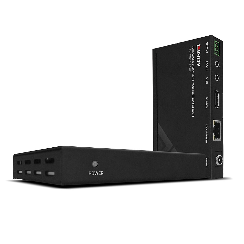 Lindy Kit extender C6 HDBaseT HDMI & IR avec PoC 70m