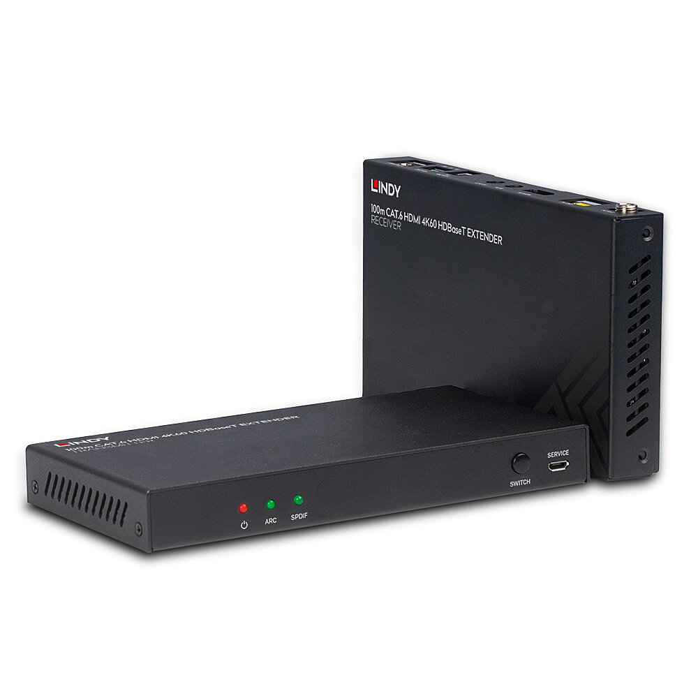 Lindy 100m Cat.6 HDMI 4K60 HDBaseT Extender
